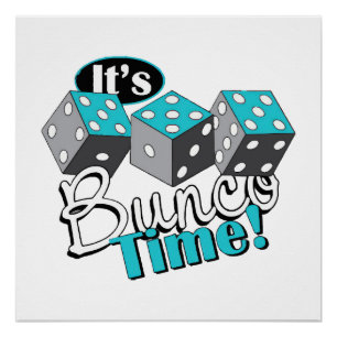 It s Bunco Time! Poster
