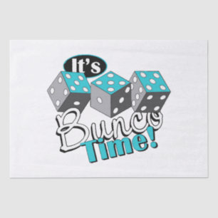 It s Bunco Time! Tissue Paper