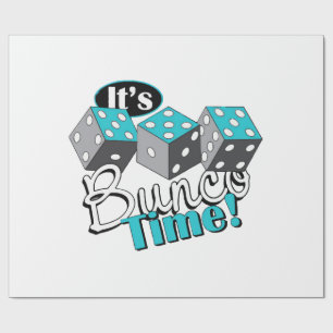 It s Bunco Time! Wrapping Paper