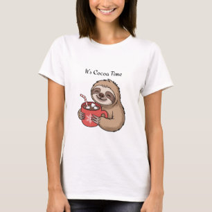 It’s Cocoa Time Cozy Winter Quote T-Shirt