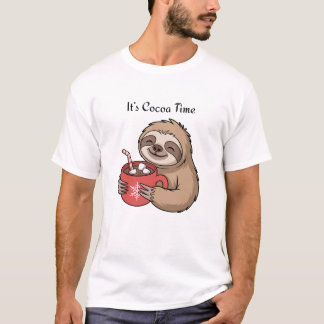 It’s Cocoa Time | Cozy Winter Quote T-Shirt