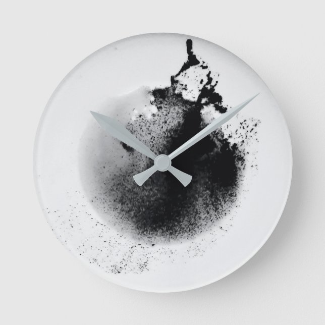 It`s coffee time o`clock 2 round clock (Front)