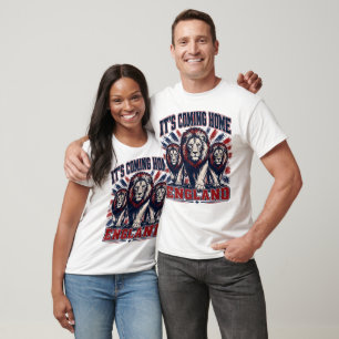 It’s Coming Home England Three Lions T-Shirt