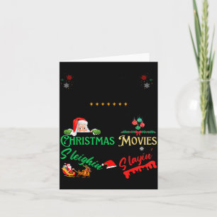 It’s Either Serial Killer Doentaries Or Christmas Card