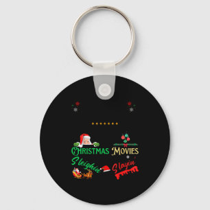 It’s Either Serial Killer Doentaries Or Christmas  Key Ring