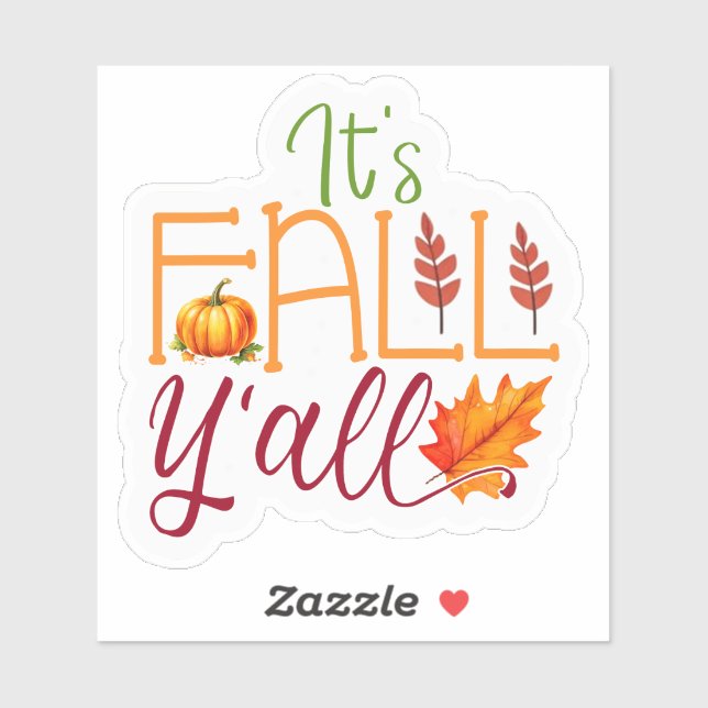 It’s Fall, Y’all! (Sheet)