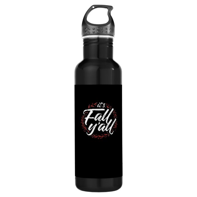 It’s Fall Y’all Autumn Design Creative Casual 710 Ml Water Bottle (Front)