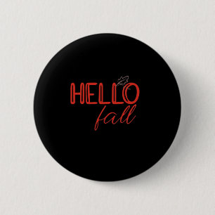 It’s Fall Y’all Autumn Leave Design Cute Pumpkin F 6 Cm Round Badge