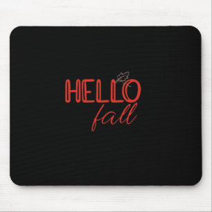 It’s Fall Y’all Autumn Leave Design Cute Pumpkin F Mouse Mat