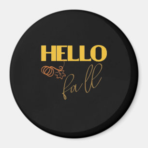 It’s Fall Y’all Autumn Leave Design Cute Pumpkin V Magnet