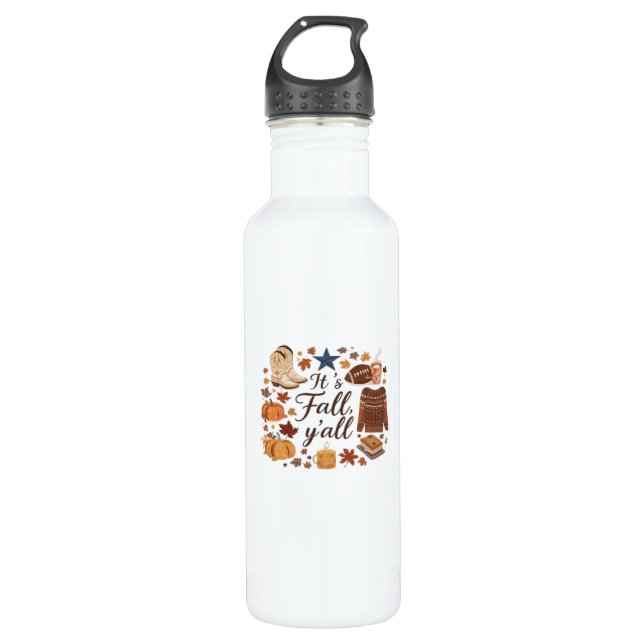 It’s Fall Y’all Basic Design 710 Ml Water Bottle (Front)
