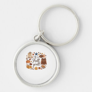 It’s Fall Y’all Basic Design Key Ring