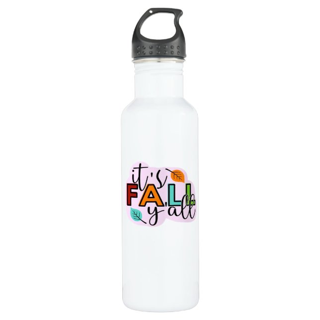 It’s Fall Y’all Casual Funny 710 Ml Water Bottle (Front)