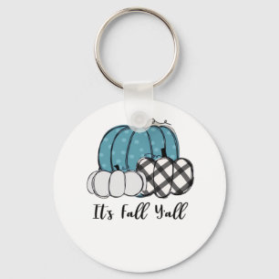 It’s Fall Y’all Cool Unique Key Ring