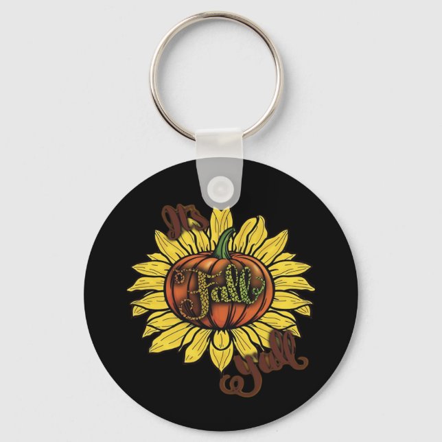 It’s Fall Y’all Creative Casual Key Ring (Front)