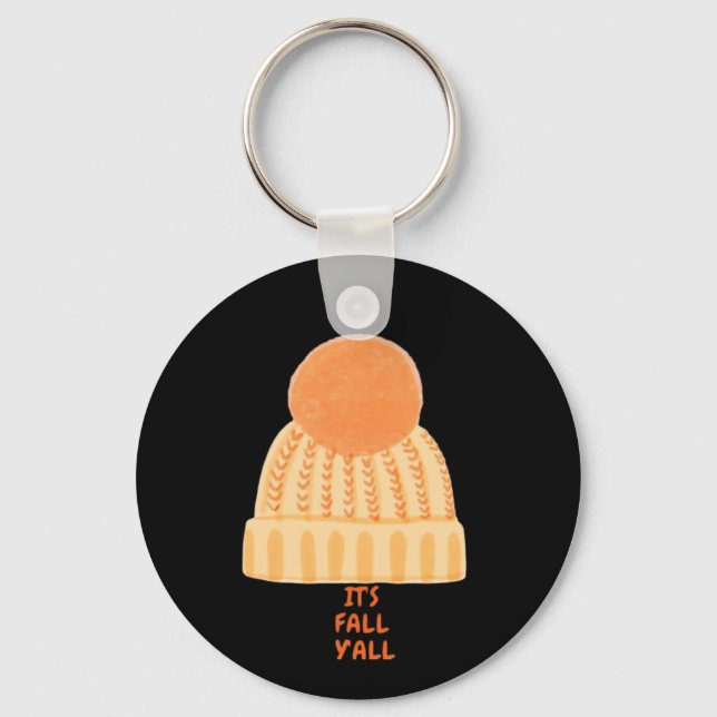 It’s Fall Y’all Creative Casual Key Ring (Front)