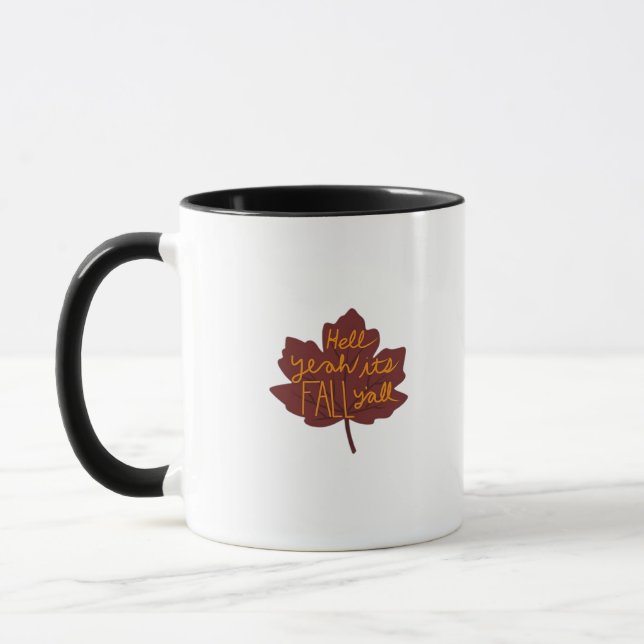 It’s Fall Y’all Creative Casual Mug (Left)