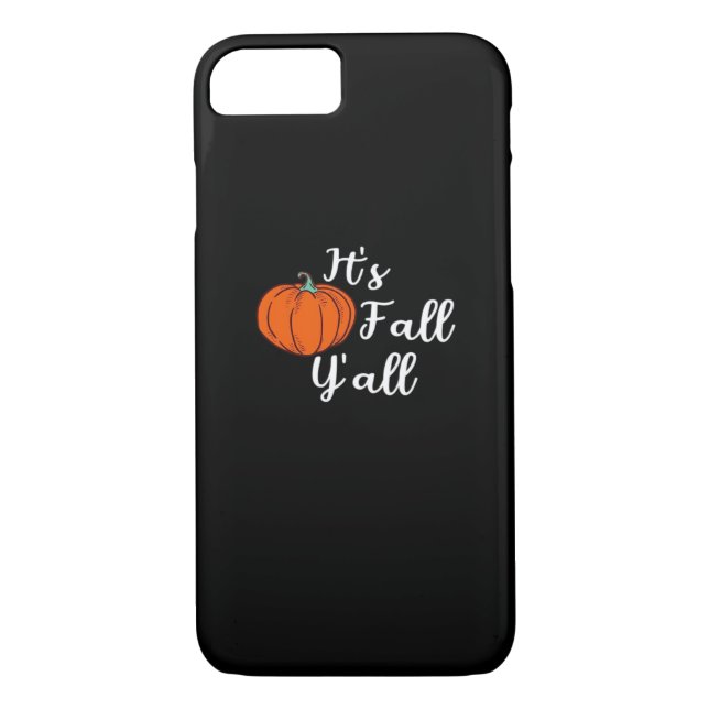 It’s Fall Y’all Cute Fall Aesthetic Style Case-Mate iPhone Case (Back)