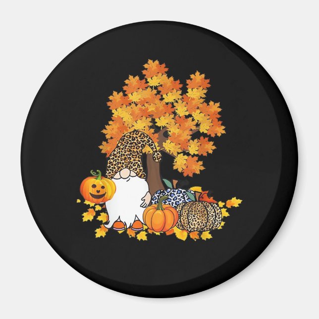 It’s Fall Y’all Cute Gnomes Pumpkin Autumn Magnet (Front)