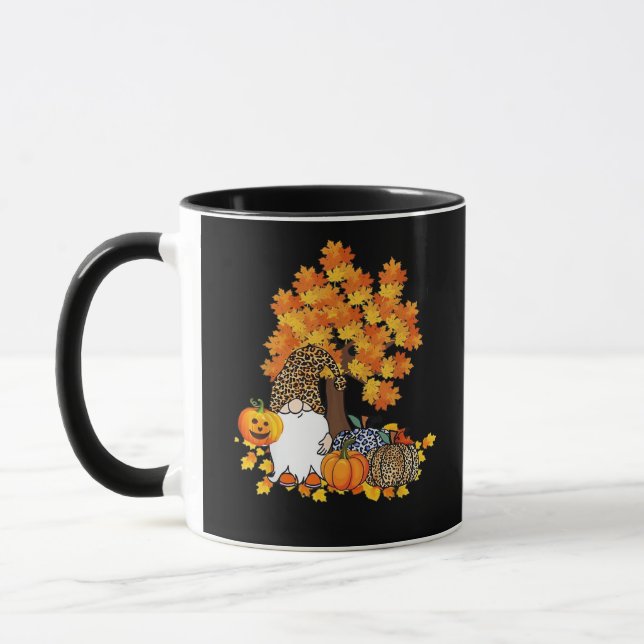 It’s Fall Y’all Cute Gnomes Pumpkin Autumn Mug (Left)
