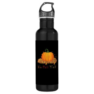 It’s Fall Y’all Cute Pumpkin Autumn Tree Fall Leav 710 Ml Water Bottle
