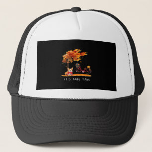 It’s Fall Y’all Dachshund Autumn Costume Trucker Hat