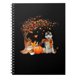 It’s Fall Y’all Dog Autumn Aesthetic Style Notebook