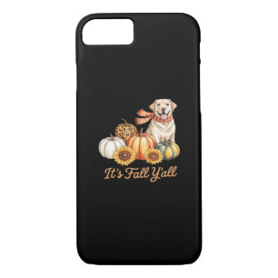 It’s Fall Y’all Dog Leopard Pumpkin Fall Creative  iPhone 8/7 Case