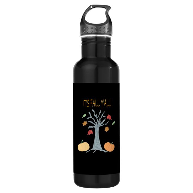 It’s Fall Y’all Essential Funny Trendy 710 Ml Water Bottle (Front)
