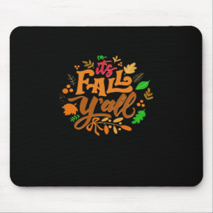 It’s Fall Y’all Essential Retro Classic Mouse Mat