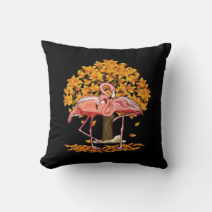 It’s Fall Y’all Flamingo Thanksgiving Halloween Cushion