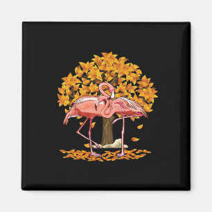 It’s Fall Y’all Flamingo Thanksgiving Halloween Magnet