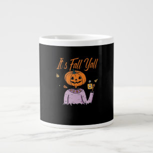 It’s Fall Y’all Funny Large Coffee Mug