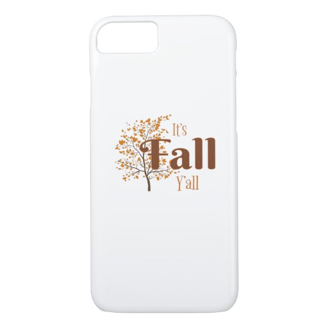 It’s Fall Y’all Funny Trendy Case-Mate iPhone Case (Back)
