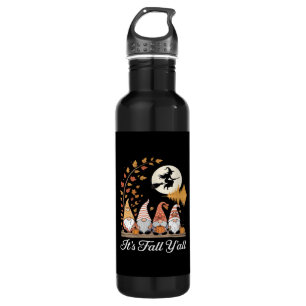 It’s Fall Y’all Gnomes Autumn Fall 710 Ml Water Bottle