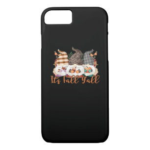 It’s Fall Y’all Gnomes Plaid Leopard Autumn Style iPhone 8/7 Case