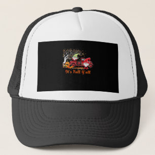 It’s Fall Y’all Gnomes Pumpkin Spice Trucker Hat