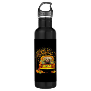 It’s Fall Y’all Goldendoodle Thanksgiving Pumpkin 710 Ml Water Bottle