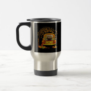It’s Fall Y’all Goldendoodle Thanksgiving Pumpkin Travel Mug