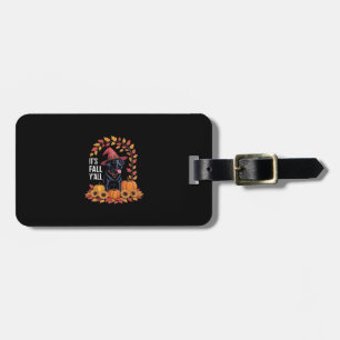 It’s Fall Y’all Halloween Autumn Funny Quote Luggage Tag
