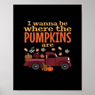 It’s Fall Y’all, Hello Autumn Pumpkin Poster