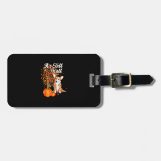 It’s Fall Y’all Leaf Fall Tree Hello Autumn Thanks Luggage Tag
