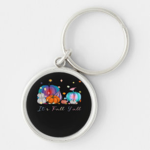 It’s Fall Y’all Magic Pumpkin Autumn Style Key Ring