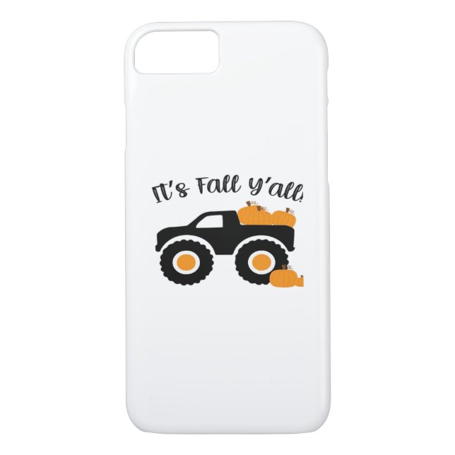 It’s Fall Y’all Monster With Pumpkins Graphic Desi Case-Mate iPhone Case (Back)