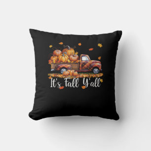 It’s Fall Y’all Pumpkin Autumn Tree Hello Fall Min Cushion
