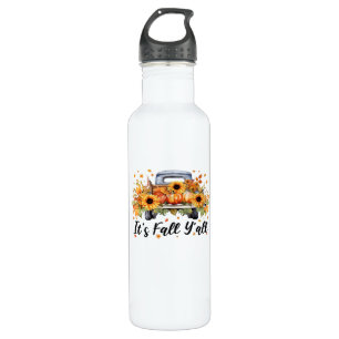 It’s Fall Y’all Pumpkin Autumn Tree Hello Fall Wom 710 Ml Water Bottle