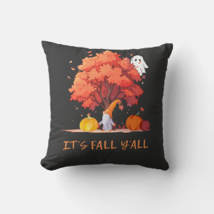It’s Fall Y’all Pumpkin Gnome Autumn Tree Cushion