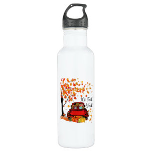 It’s Fall Y’all Pumpkin Leopard Fall Season Autumn 710 Ml Water Bottle