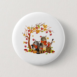 It’s Fall Y’all Pumpkin Lover Halloween Thanksgivi 6 Cm Round Badge