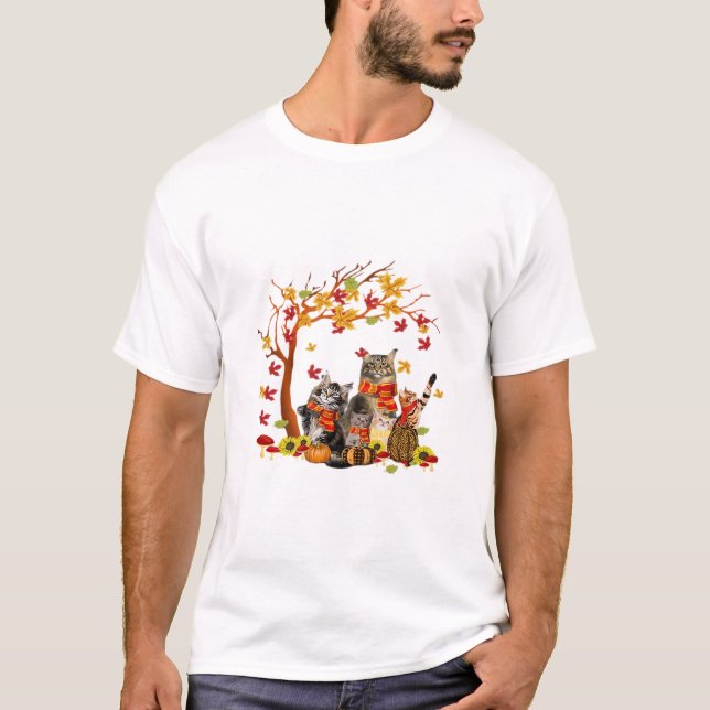 It’s Fall Y’all Pumpkin Lover Halloween Thanksgivi T-Shirt (Front)